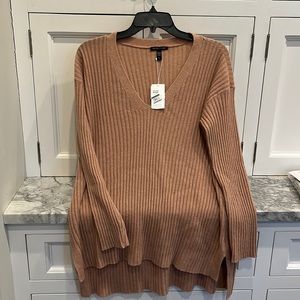 Eileen Fisher 100% Cashmere V neck Sweater
